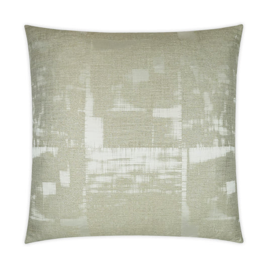 D.V. KAP HOME   24" x 24" Ciara Pillow - Alabaster Modern, Abstract    - 3537-A-2424