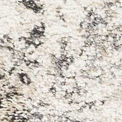 9' X 13' Grey Machine Woven Distressed Floral Traditional Indoor Area Rug