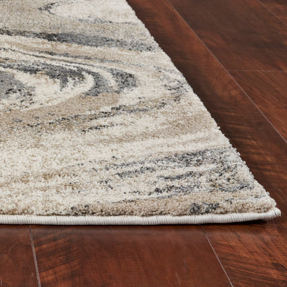 7' X 9'  Polypropylene Natural Area Rug
