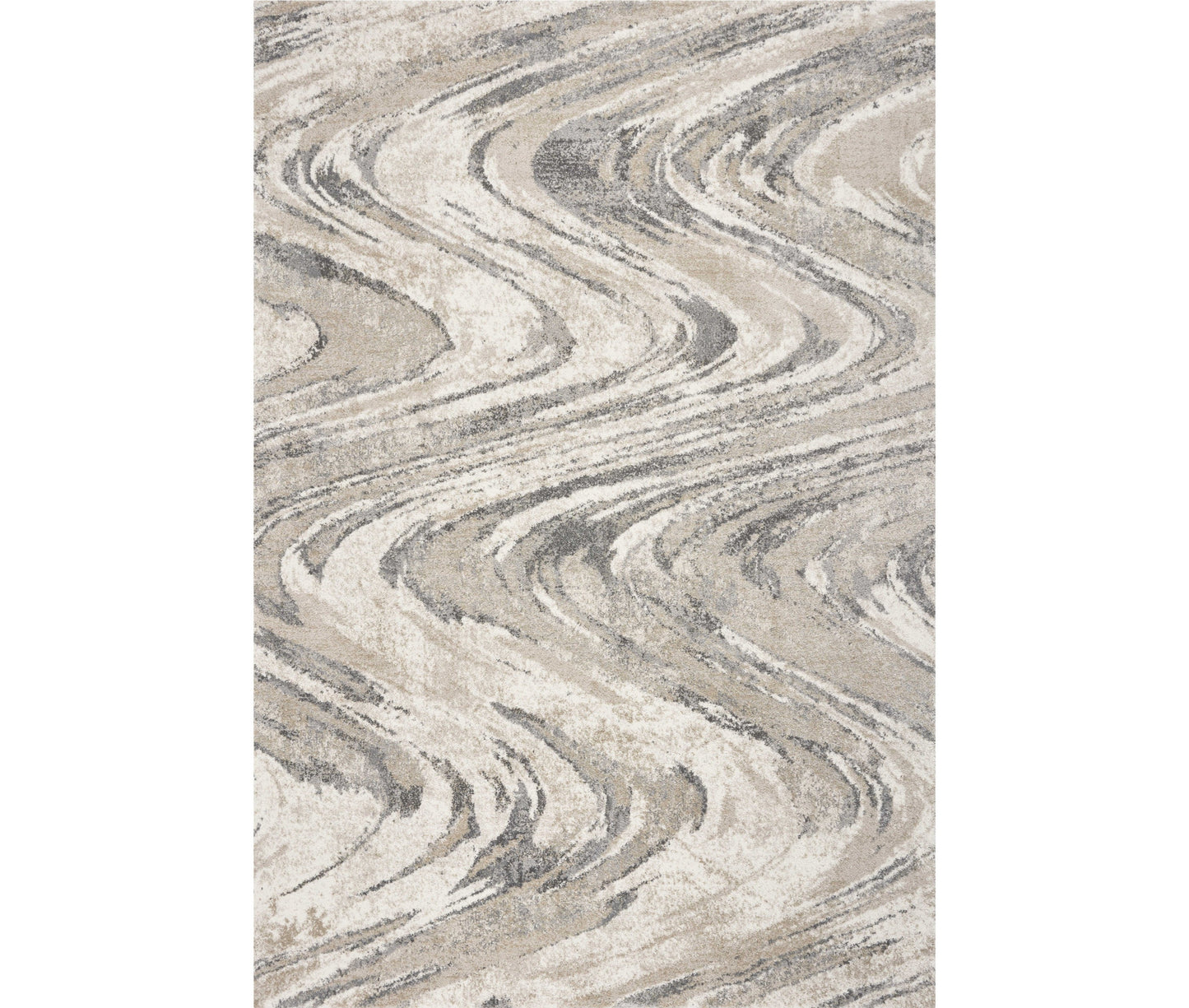 7' X 9'  Polypropylene Natural Area Rug