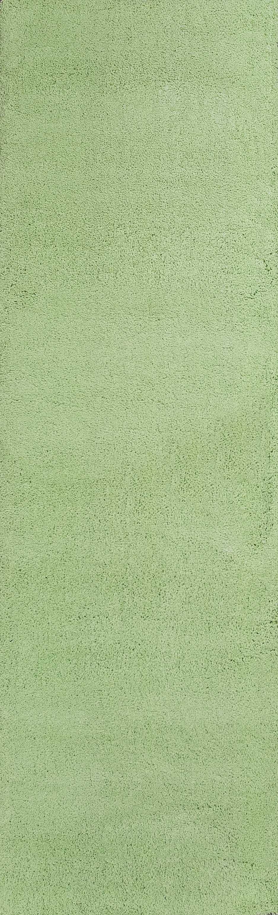5' X 7' Spearmint Green Indoor Shag Rug