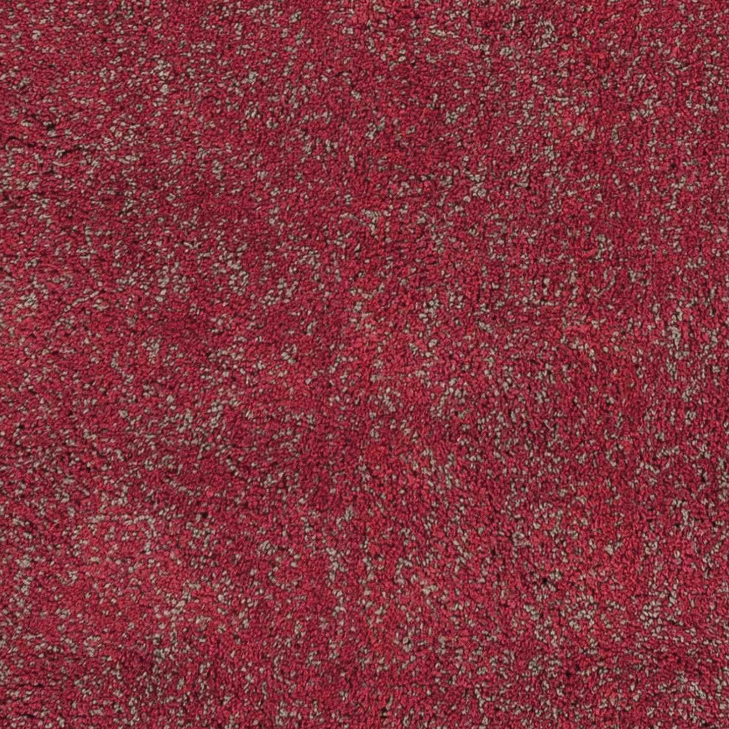 3' X 5' Red Heather Plain Area Rug