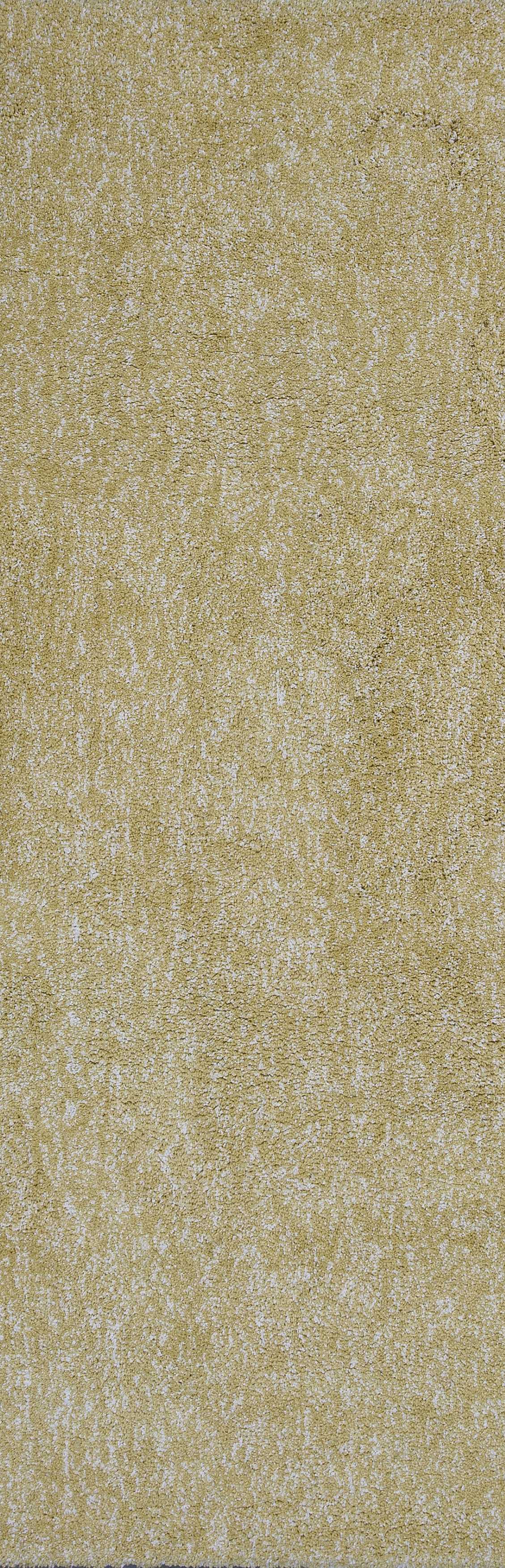 5' X 7' Yellow Heather Plain Indoor Area Rug