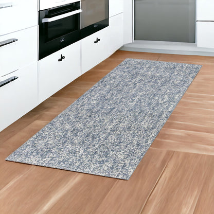 8' X 10' Polyester Slate Heather Area Rug