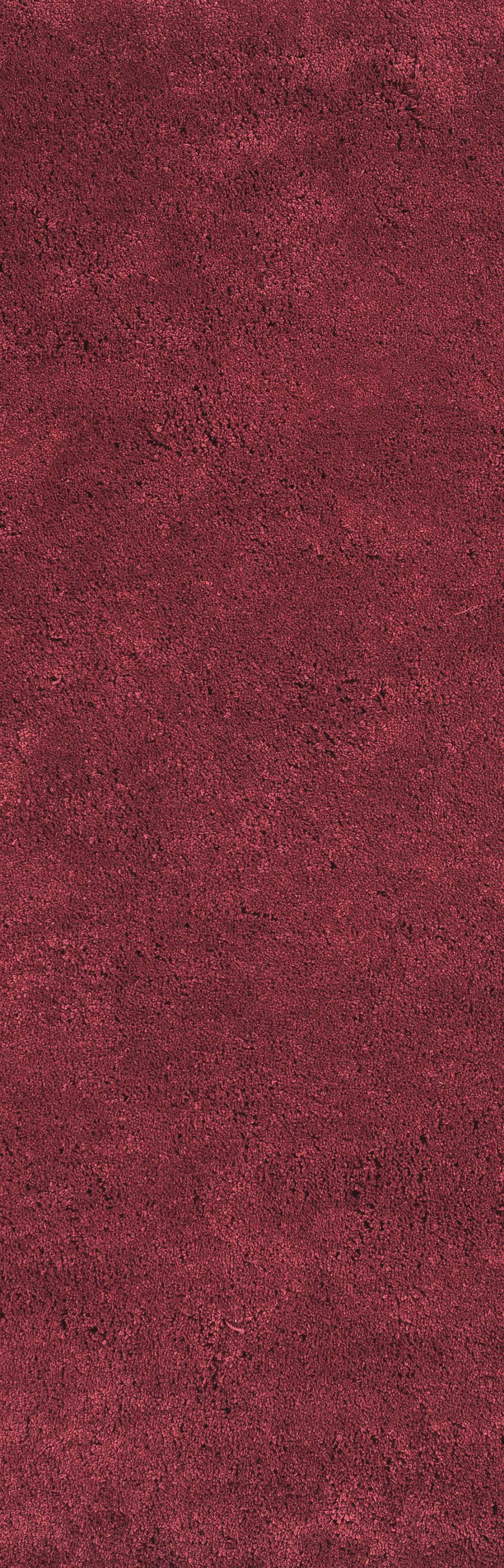 9' X 13' Polyester Red Area Rug