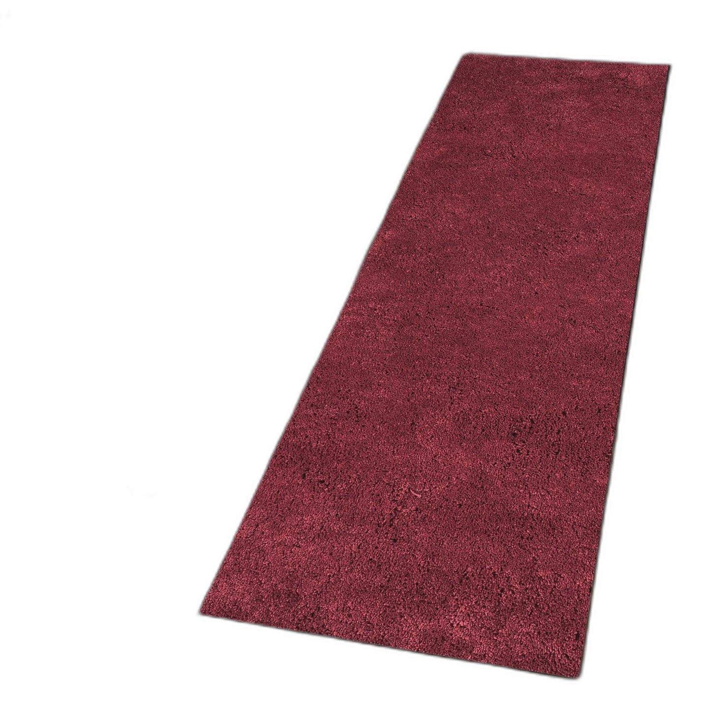 8' X 10' Polyester Red Area Rug