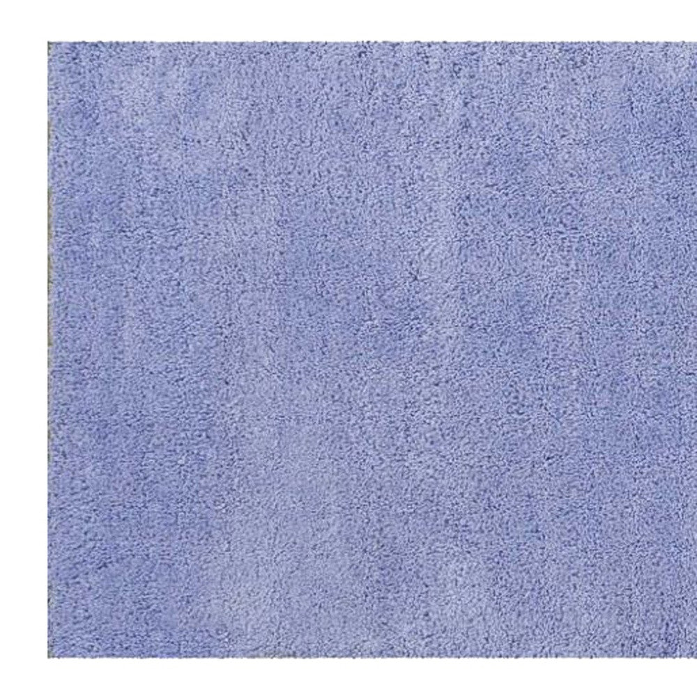 2' X 4' Polyester Purple Area Rug