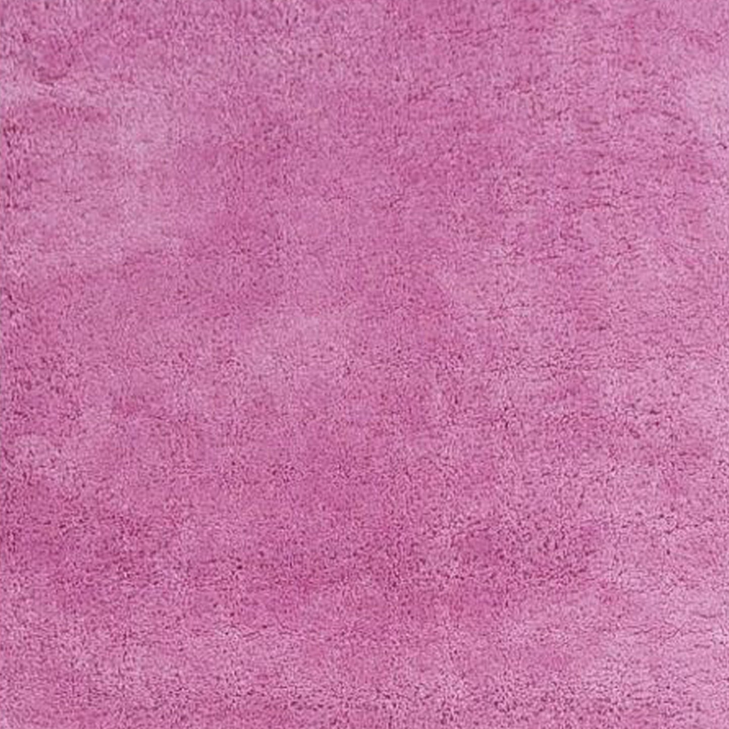 9' X 13' Polyester Hot Pink Area Rug