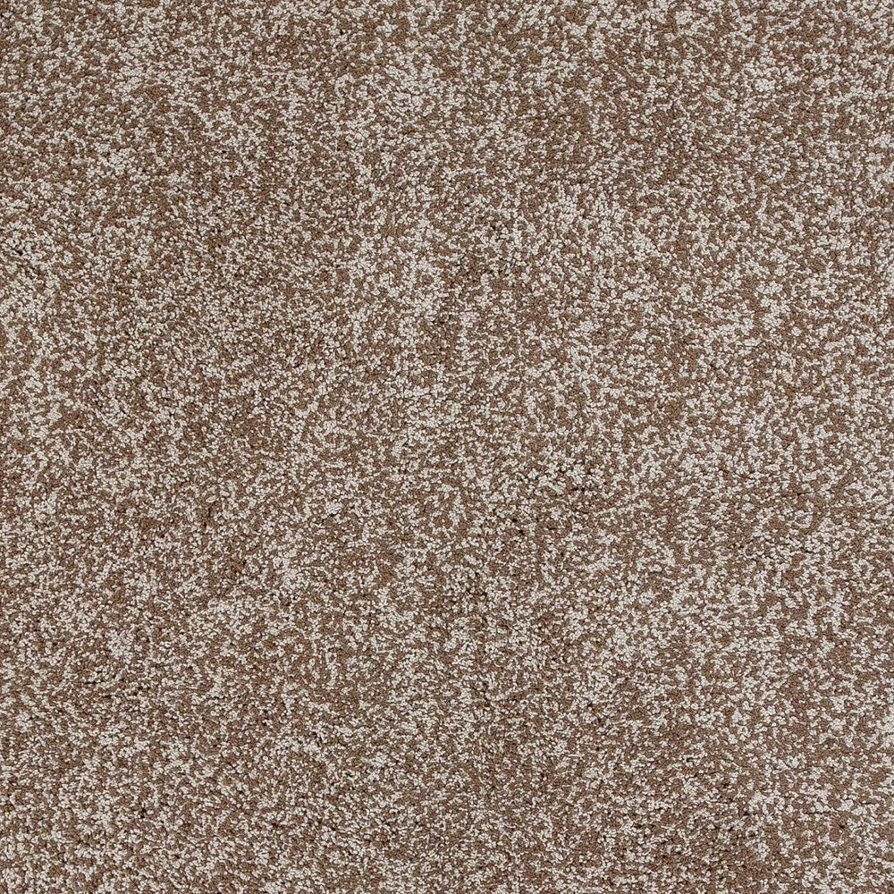 6' Round Beige Heather Plain Indoor Area Rug