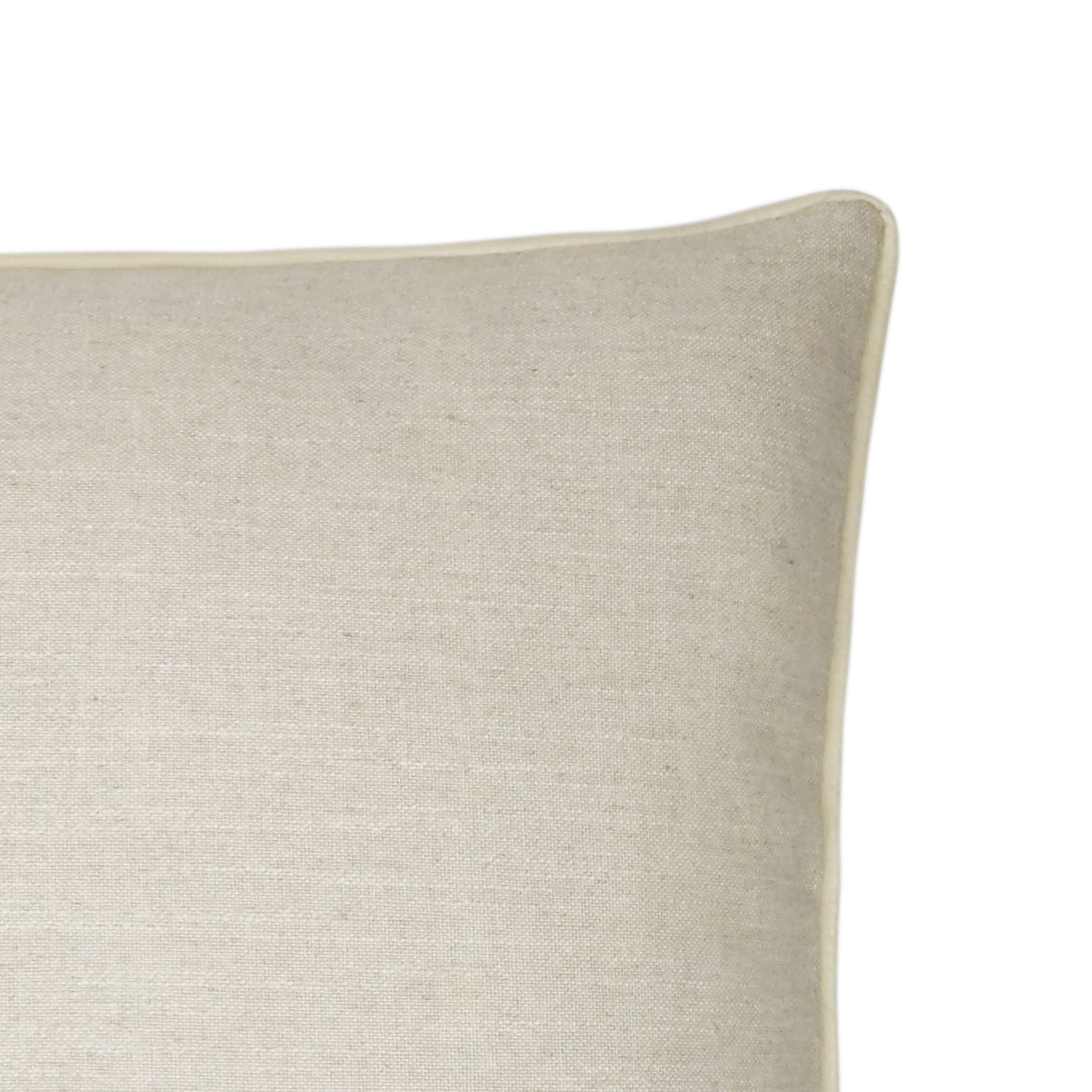 D.V. KAP HOME   24" x 24" Ghent Pillow - Ivory Farmhouse, Solid, Traditional    - 3541-I-2424