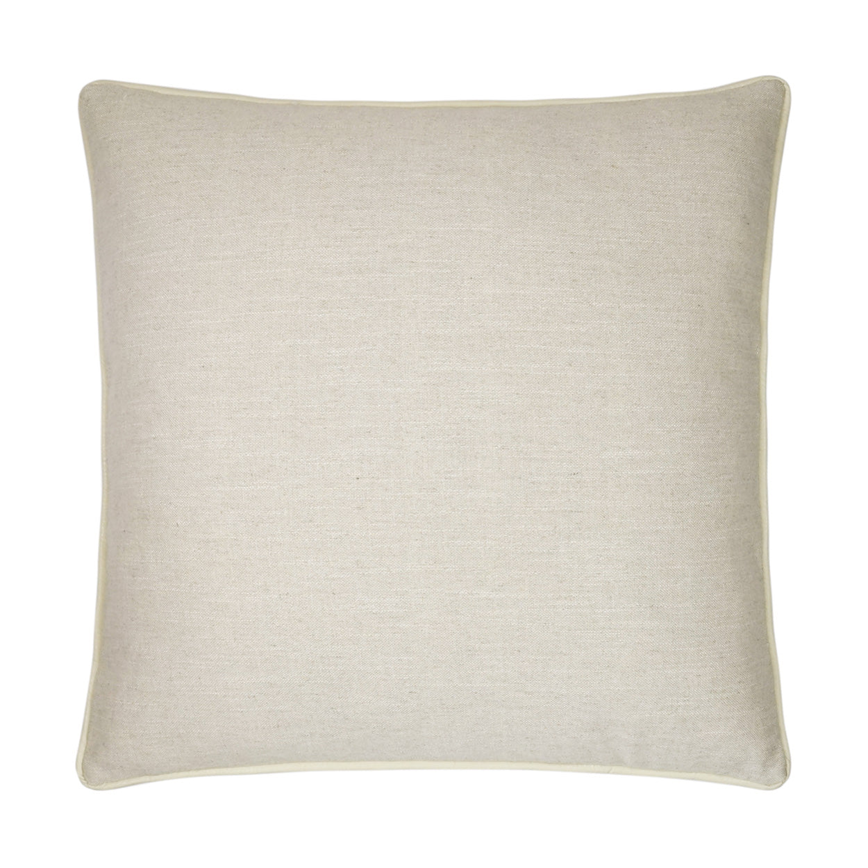 D.V. KAP HOME   24" x 24" Ghent Pillow - Ivory Farmhouse, Solid, Traditional    - 3541-I-2424