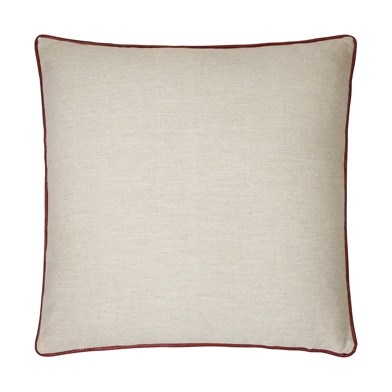 D.V. KAP HOME   24" x 24" Ghent Pillow - Red Farmhouse, Solid, Traditional    - 3541-R-2424