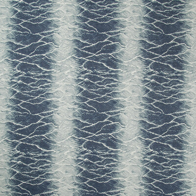 KRAVET COUTURE WEAVE STRIPES INDIGO,BLUE,WHITE   - 35415.5.0