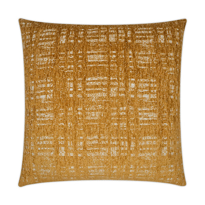 D.V. KAP HOME   24" x 24" Collateral Pillow - Golden Textured, Transitional, Abstract    - 3542-G-2424