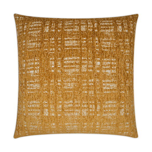 D.V. KAP HOME   24" x 24" Collateral Pillow - Golden Textured, Transitional, Abstract    - 3542-G-2424