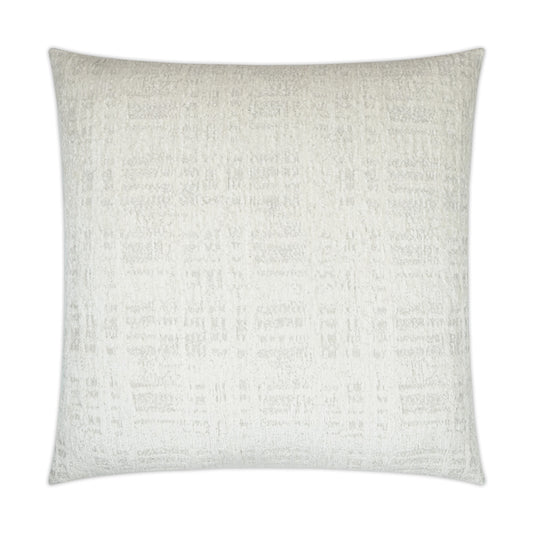 D.V. KAP HOME   24" x 24" Collateral Pillow - Ivory Solid, Textured, Transitional, Abstract    - 3542-IV-2424
