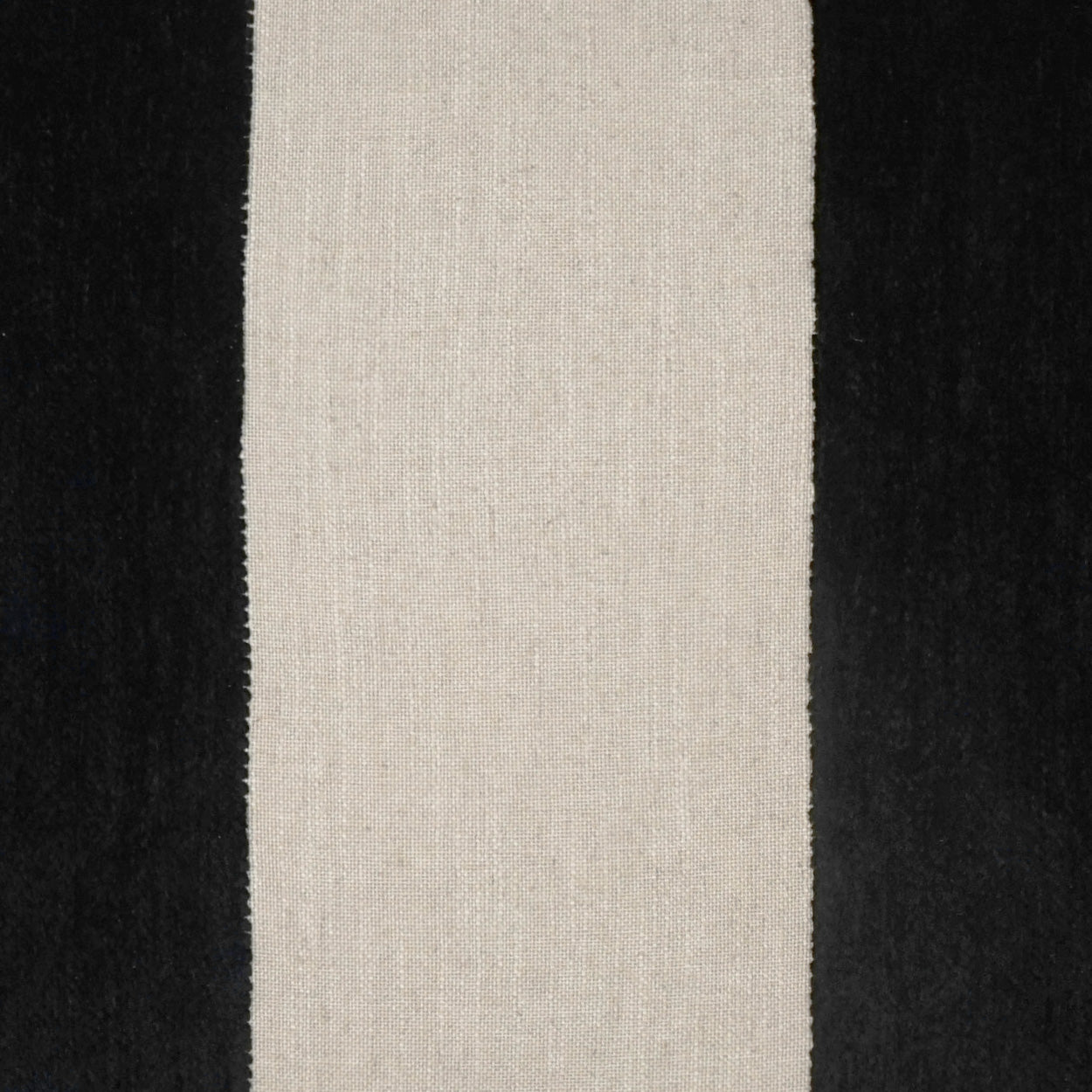 D.V. KAP HOME 3543-E-YARD Magritte Fabric - Ebony Farmhouse, Band , Ribbon  Black   - Magritte