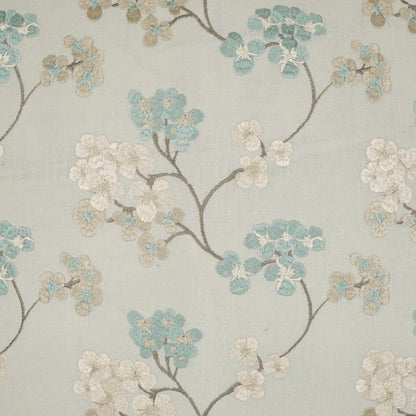 D.V. KAP HOME   24" x 24" Demi Pillow - Caribe Floral, Embroidery, Traditional    - 3546-C-2424