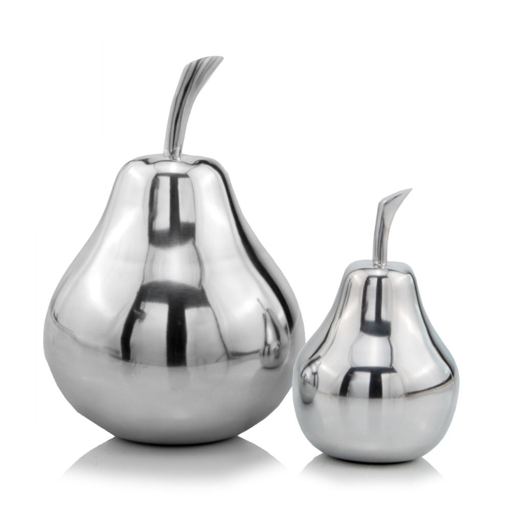 6" X 6" X 11" Buffed Polished Pear