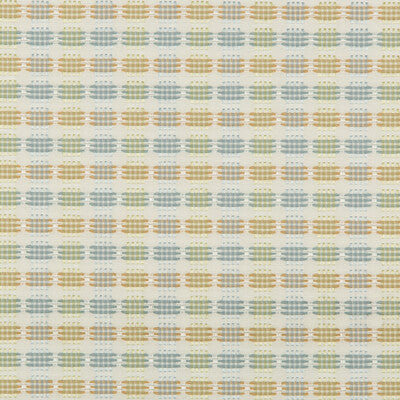 KRAVET BASICS WEAVE  IVORY,LIGHT BLUE,GREEN   - 35465.315.0