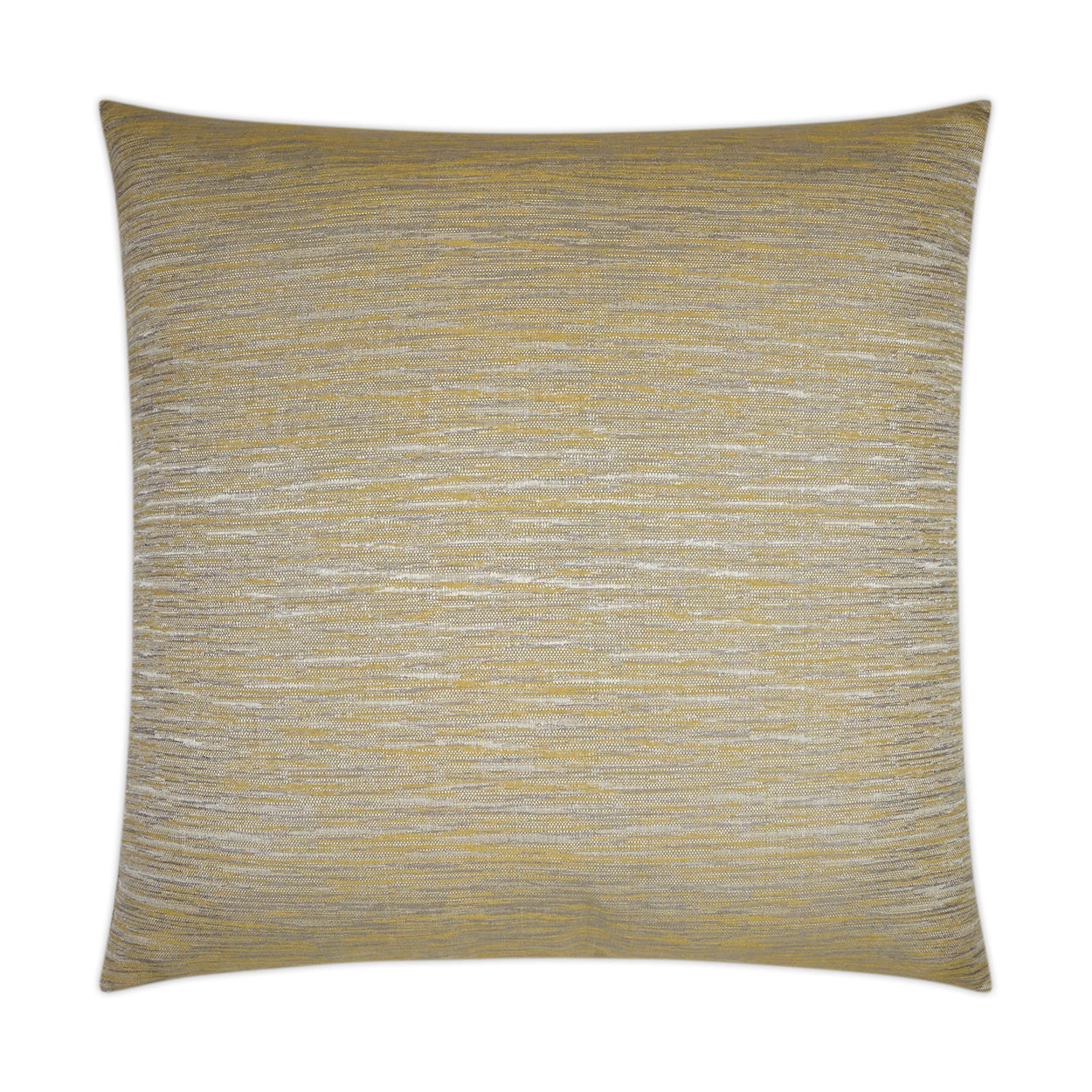 D.V. KAP HOME   24" x 24" Angelique Pillow - Yellow Transitional, Abstract    - 3548-Y-2424