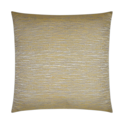 D.V. KAP HOME   24" x 24" Angelique Pillow - Yellow Transitional, Abstract    - 3548-Y-2424