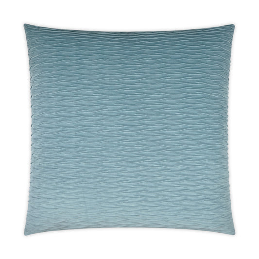 D.V. KAP HOME   24" x 24" Sophia Pillow - Chambray Solid, Textured, Transitional    - 3549-C-2424