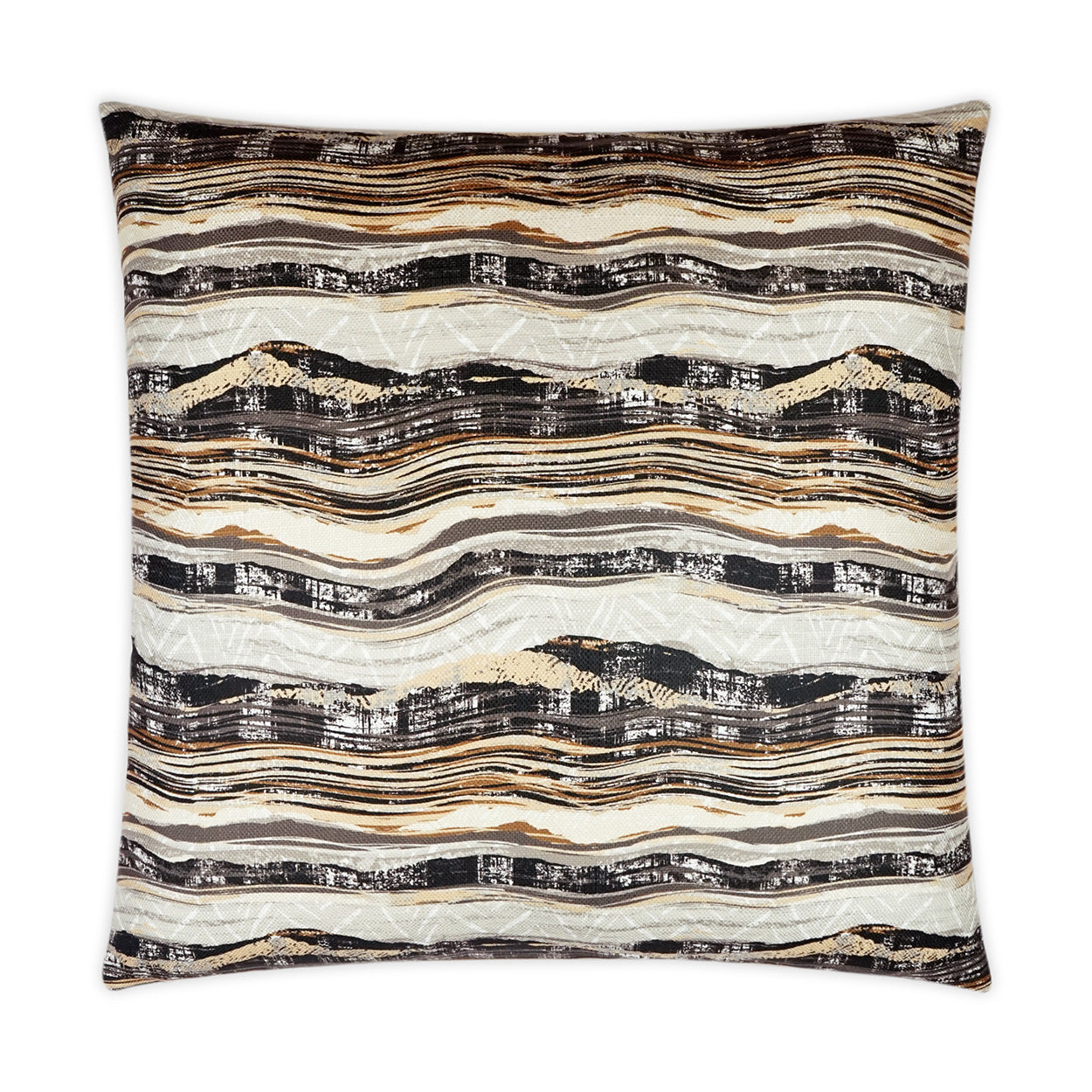 D.V. KAP HOME   24" x 24" Highway Pillow - Blackstone Western Chic, Abstract    - 3552-B-2424