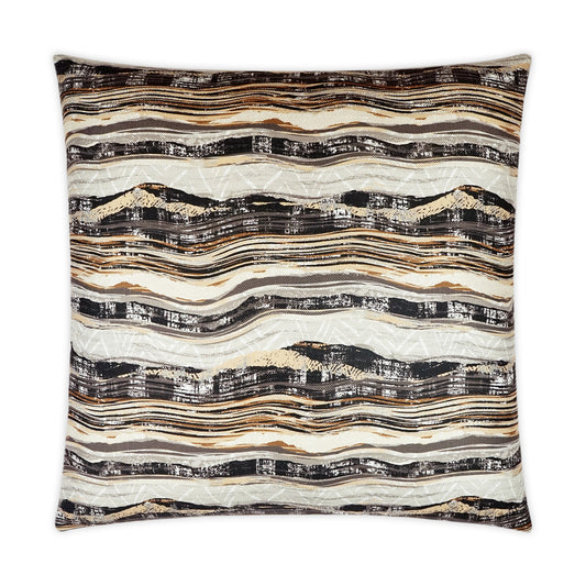 D.V. KAP HOME   24" x 24" Highway Pillow - Blackstone Western Chic, Abstract    - 3552-B-2424