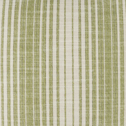 D.V. KAP HOME   24" x 24" Summerville Pillow - Green Stripes, Transitional    - 3555-G-2424