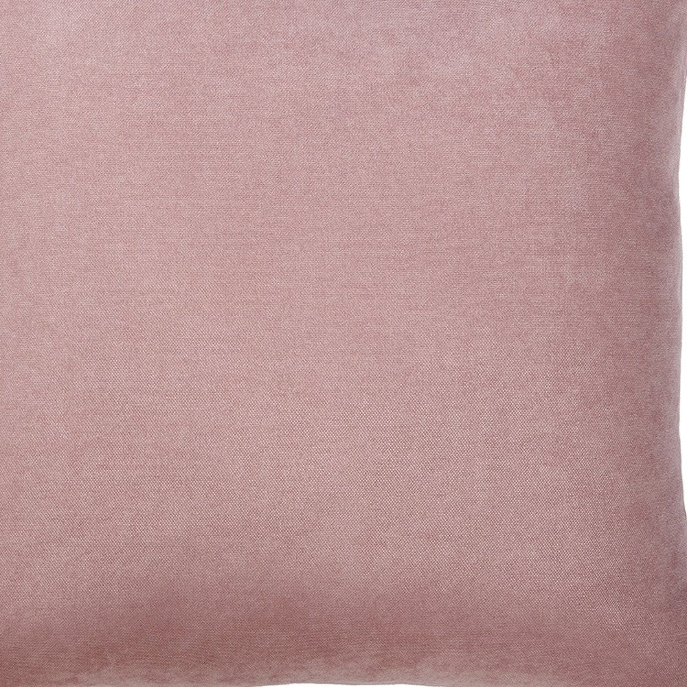 Set of Two 18" Mauve Pink Throw Pillow Covers