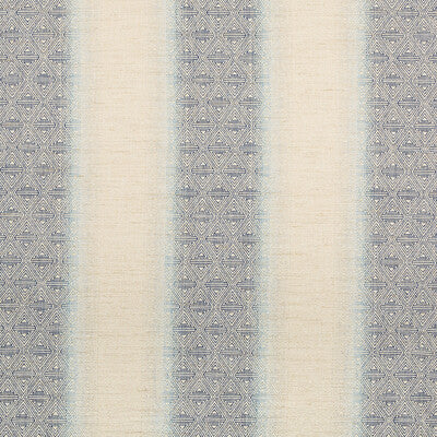 KRAVET COUTURE  STRIPES IVORY,BLUE,SPA   - 35556.5.0