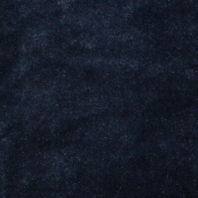 KRAVET COUTURE VELVET SOLID INDIGO,GOLD,METALLIC   - 35560.50.0