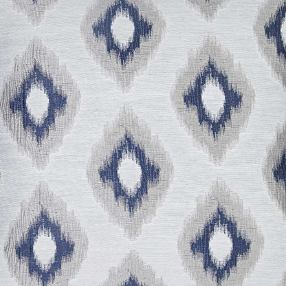 17" Blue and Gray Throw Pillow Cover