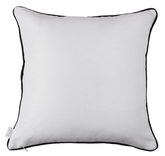 18"X18" Scandi Square Life Printed Decorative Throw Pillow Cover