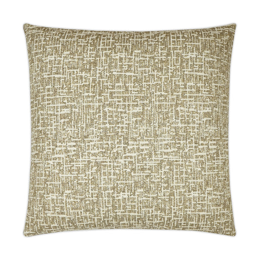 D.V. KAP HOME   24" x 24" Montecito Pillow - Flax Abstract, Modern    - 3557-F-2424