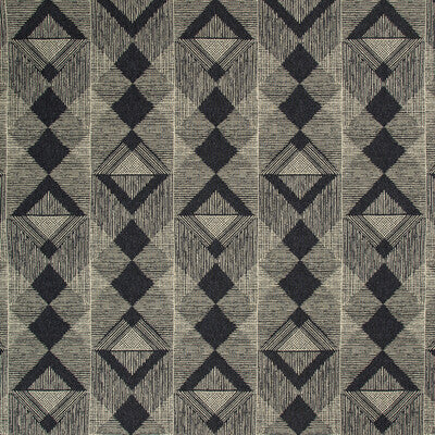 KRAVET DESIGN  GEOMETRIC DARK BLUE,IVORY,   - 35578.50.0