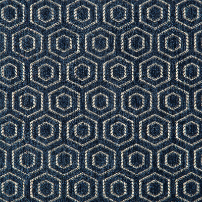 KRAVET DESIGN  SMALL SCALE DARK BLUE,INDIGO,   - 35602.50.0