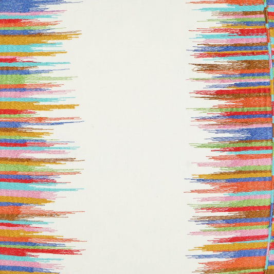 D.V. KAP HOME 3562-F-YARD Fun Fair Fabric - Fiesta Embroidery, Abstract, Modern  Multi   - Fun Fair