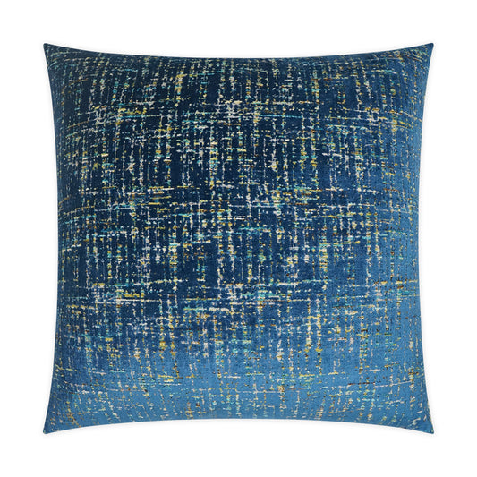 D.V. KAP HOME   24" x 24" Moonstruck Pillow - Blue Modern, Abstract    - 3563-B-2424