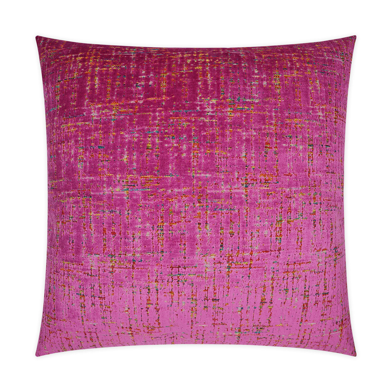 D.V. KAP HOME   24" x 24" Moonstruck Pillow - Fuchsia Modern, Abstract    - 3563-F-2424