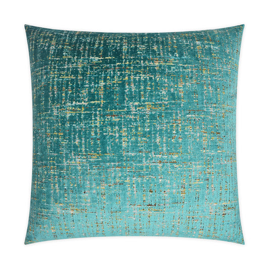 D.V. KAP HOME   24" x 24" Moonstruck Pillow - Peacock Modern, Abstract    - 3563-P-2424