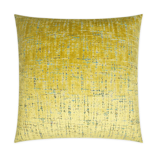D.V. KAP HOME   24" x 24" Moonstruck Pillow - Sulfur Modern, Abstract    - 3563-S-2424