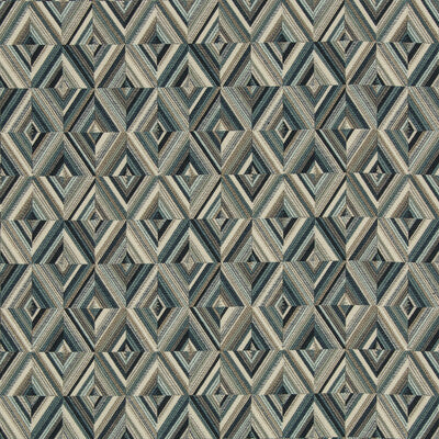 KRAVET DESIGN  DIAMOND IVORY,TAUPE,BLUE   - 35638.516.0