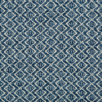 KRAVET DESIGN WEAVE DIAMOND INDIGO,BLUE,WHITE   - 35678.51.0