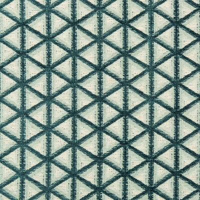 KRAVET DESIGN  GEOMETRIC IVORY,GREEN,TEAL   - 35681.35.0