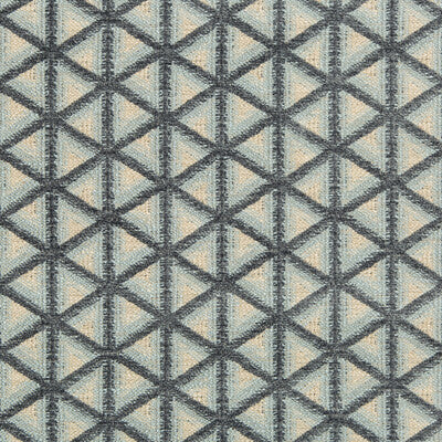 KRAVET DESIGN  GEOMETRIC IVORY,LIGHT BLUE,SLATE   - 35681.5.0