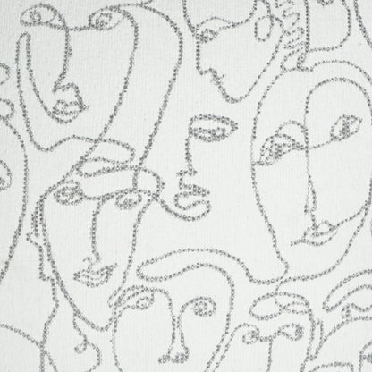 D.V. KAP HOME   24" x 24" Picasso Pillow Modern, Novelty    - 3569-2424