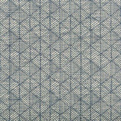 KRAVET DESIGN  GEOMETRIC BLUE,WHITE,   - 35697.5.0