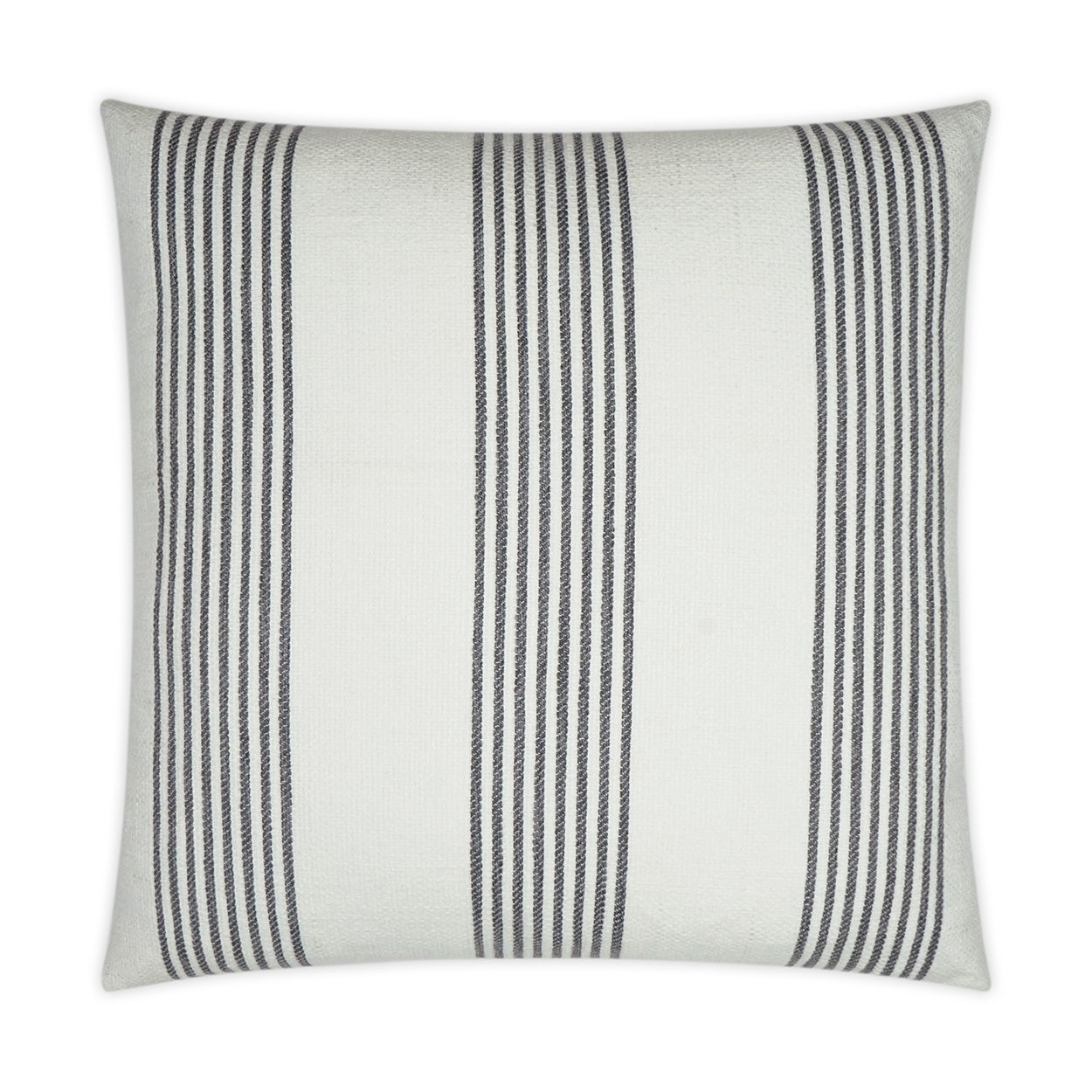 D.V. KAP HOME   24" x 24" Newport Pillow - Domino Traditional, Stripes, Farmhouse, Nautical    - 3570-D-2424